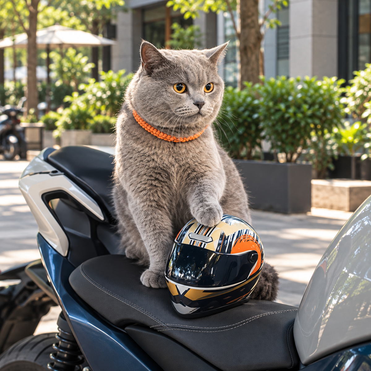 Pet Motorcycle Helmet with Flip-Up Visor